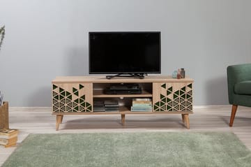 Brokind TV-Bänk 140 cm - Brun - Möbler - Vardagsrum - Tv-möbler & mediamöbler - Tv-bänkar