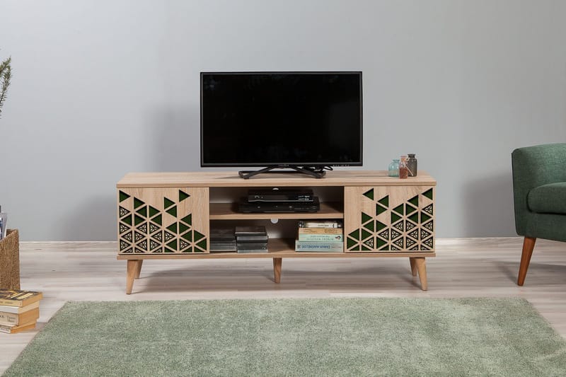 Brokind TV-Bänk 140 cm - Brun - Möbler - Vardagsrum - Tv-möbler & mediamöbler - Tv-bänkar