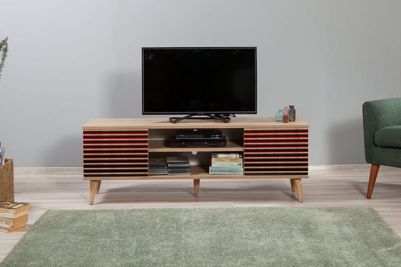 Brokind TV-Bänk 140 cm - Brun - Möbler - Vardagsrum - Tv-möbler & mediamöbler - Tv-bänkar
