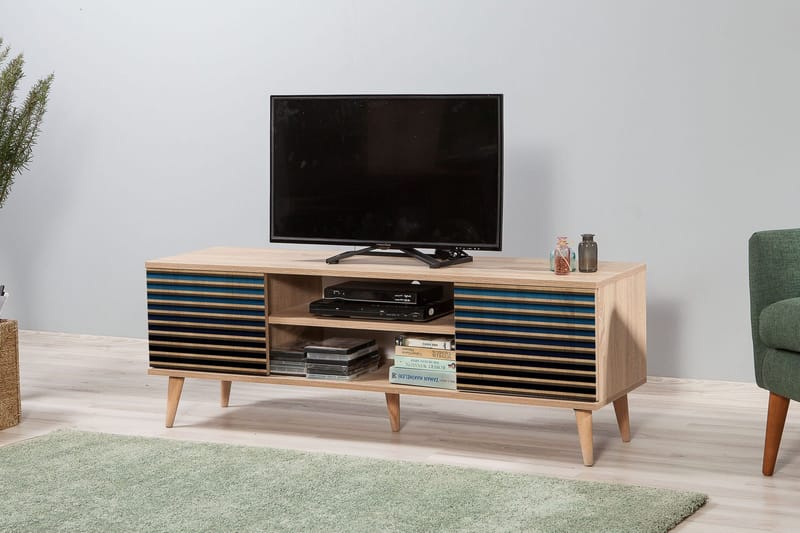 Brokind TV-Bänk 140 cm - Brun - Möbler - Vardagsrum - Tv-möbler & mediamöbler - Tv-bänkar