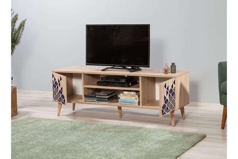 Brokind TV-Bänk 140 cm - Brun - Möbler - Vardagsrum - Tv-möbler & mediamöbler - Tv-bänkar