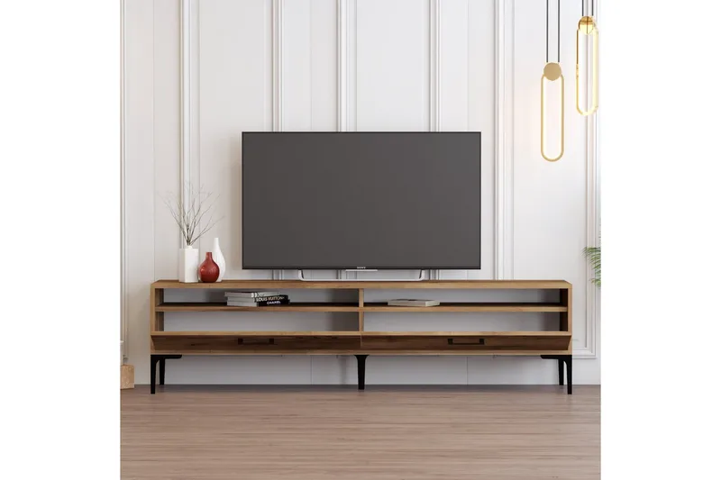 Brutorp Tv-bänk 180 cm - Valnöt - Möbler - Vardagsrum - Tv-möbler & mediamöbler - Tv-bänkar