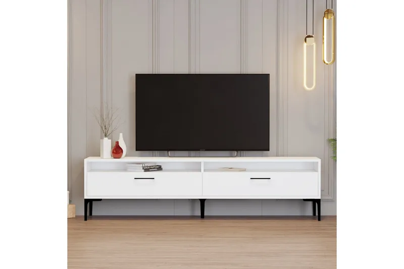 Brutorp Tv-bänk 180 cm - Vit - Möbler - Vardagsrum - Tv-möbler & mediamöbler - Tv-bänkar