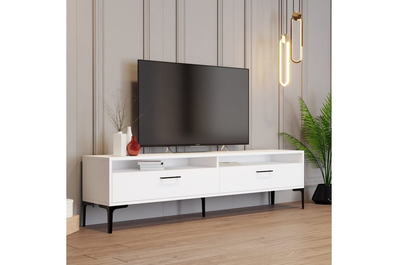 Brutorp Tv-bänk 180 cm - Vit - Möbler - Vardagsrum - Tv-möbler & mediamöbler - Tv-bänkar