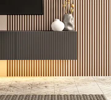 Bruveri TV-bänk 180x28,6x31,4 cm - Antracit - Möbler - Vardagsrum - Tv-möbler & mediamöbler - Tv-bänkar