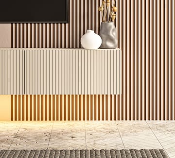 Bruveri TV-bänk 180x28,6x31,4 cm - Sandstone - Möbler - Vardagsrum - Tv-möbler & mediamöbler - Tv-bänkar