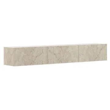 Bruveri TV-bänk 180x28,6x31,4 cm - Travertin - Möbler - Vardagsrum - Tv-möbler & mediamöbler - Tv-bänkar