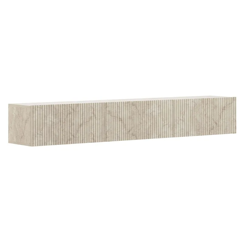 Bruveri TV-bänk 180x28,6x31,4 cm - Travertin - Möbler - Vardagsrum - Tv-möbler & mediamöbler - Tv-bänkar