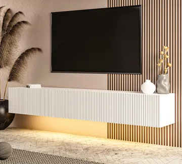 Bruveri TV-bänk 180x28,6x31,4 cm - Vit - Möbler - Vardagsrum - Tv-möbler & mediamöbler - Tv-bänkar