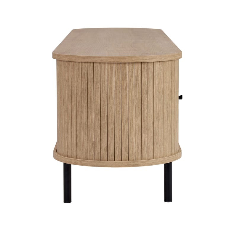 Bryric Tv-bänk 180 cm - Sapphire Oak/Svart - Möbler - Vardagsrum - Tv-möbler & mediamöbler - Tv-bänkar