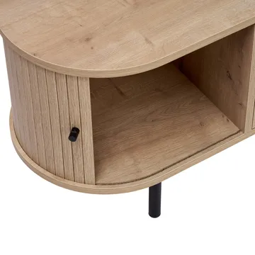 Bryric Tv-bänk 180 cm - Sapphire Oak/Svart - Möbler - Vardagsrum - Tv-möbler & mediamöbler - Tv-bänkar