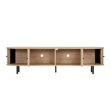 Bryric Tv-bänk 180 cm - Sapphire Oak/Svart - Möbler - Vardagsrum - Tv-möbler & mediamöbler - Tv-bänkar