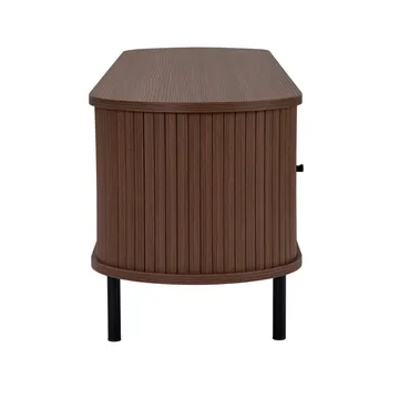 Bryric Tv-bänk 180 cm - Valnöt/Svart - Möbler - Vardagsrum - Tv-möbler & mediamöbler - Tv-bänkar