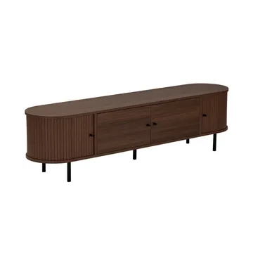 Bryric Tv-bänk 180 cm - Valnöt/Svart - Möbler - Vardagsrum - Tv-möbler & mediamöbler - Tv-bänkar