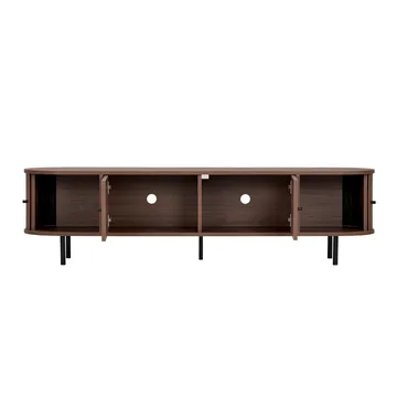 Bryric Tv-bänk 180 cm - Valnöt/Svart - Möbler - Vardagsrum - Tv-möbler & mediamöbler - Tv-bänkar