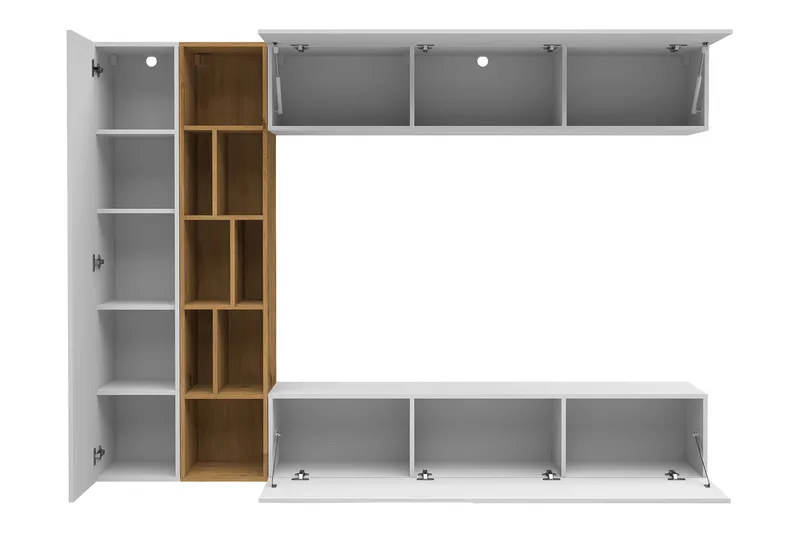 Bulet Tv-möbelset 224x33 cm - Beige - Möbler - Vardagsrum - Tv-möbler & mediamöbler - Tv-möbelset