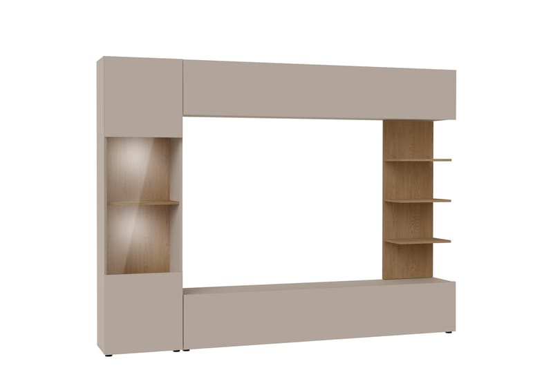 Bunda Tv-möbelset 250x30 cm - Beige - Möbler - Vardagsrum - Tv-möbler & mediamöbler - Tv-möbelset