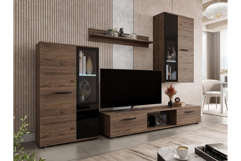 Bunta Tv-möbelset - Beige - Möbler - Vardagsrum - Tv-möbler & mediamöbler - Tv-möbelset