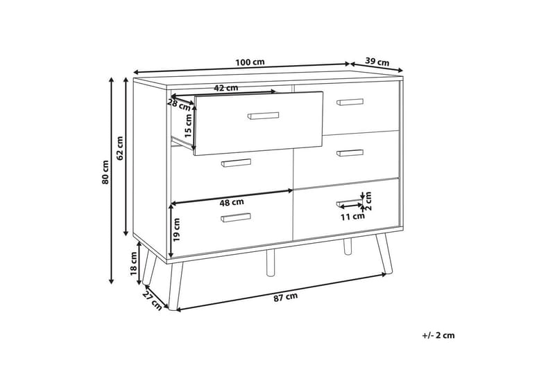 Byrå Newark Iii - Förvaring - Förvaringsmöbler - Byrå