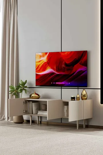 Capella TV-bänk 120x50x29 cm - Sandsten - Möbler - Vardagsrum - Tv-möbler & mediamöbler - Tv-bänkar