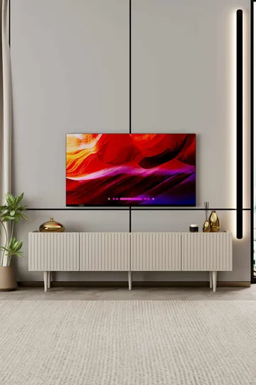 Capella TV-bänk 160x50x29 cm - Sandsten - Möbler - Vardagsrum - Tv-möbler & mediamöbler - Tv-bänkar