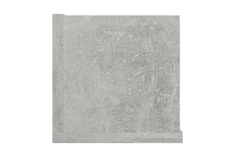 CD-hylla betonggrå 100x18x18 cm spånskiva - Grå - Möbler - Vardagsrum - Tv-möbler & mediamöbler - CD hyllor & DVD hyllor