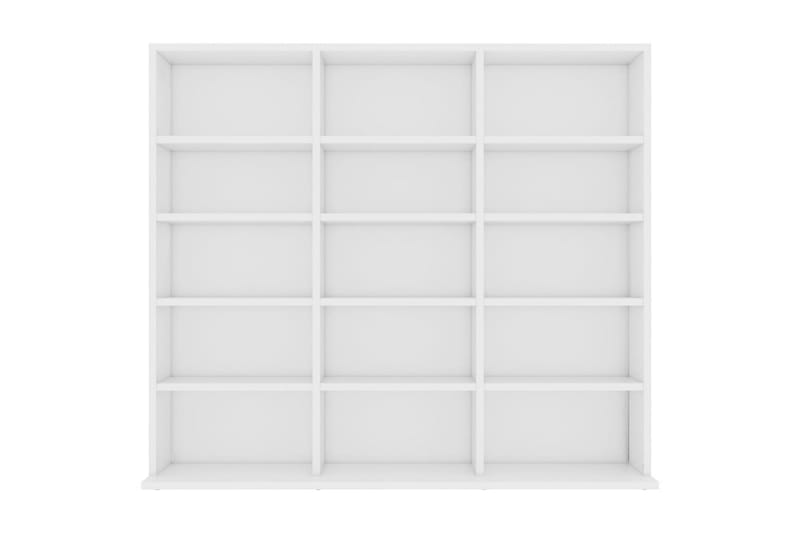 CD-hylla vit 102x23x89,5 cm spånskiva - Vit - Möbler - Vardagsrum - Tv-möbler & mediamöbler - CD hyllor & DVD hyllor