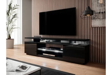 Ceasar Tv-bänk 180 cm - Svart - Möbler - Vardagsrum - Tv-möbler & mediamöbler - Tv-bänkar
