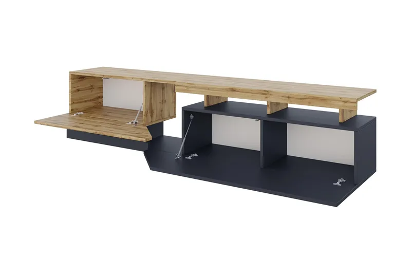 Ceelias Tv-bänk 200 cm - Antracit - Möbler - Vardagsrum - Tv-möbler & mediamöbler - Tv-bänkar