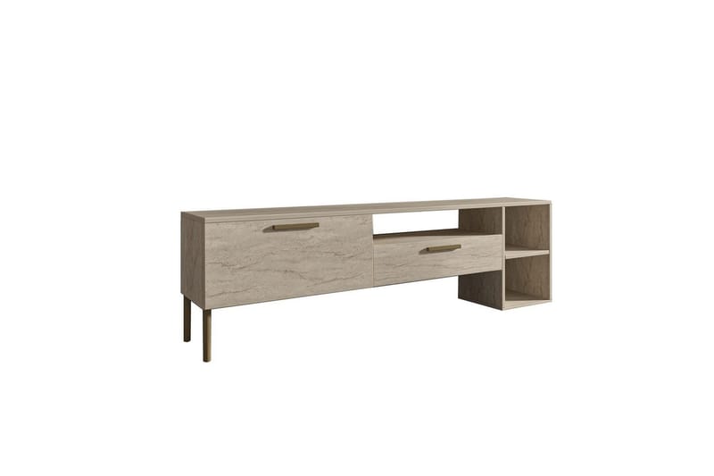 Chaclla Tv-bänk 150 cm - Beige - Möbler - Vardagsrum - Tv-möbler & mediamöbler - Tv-bänkar