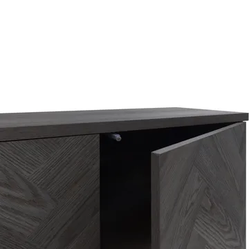 Charlene Tv-bänk 175 cm - Grå fiskbensek / grå ek - Möbler - Vardagsrum - Tv-möbler & mediamöbler - Tv-bänkar