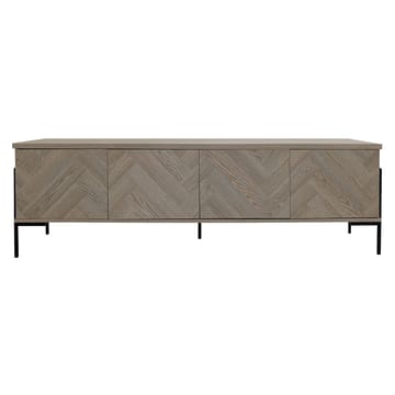 Charlene Tv-bänk 175 cm - Naturfärgad fiskbensek / naturek - Möbler - Vardagsrum - Tv-möbler & mediamöbler - Tv-bänkar