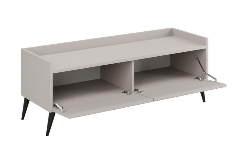 Chiku Tv-bänk 121 cm - Beige - Möbler - Vardagsrum - Tv-möbler & mediamöbler - Tv-bänkar