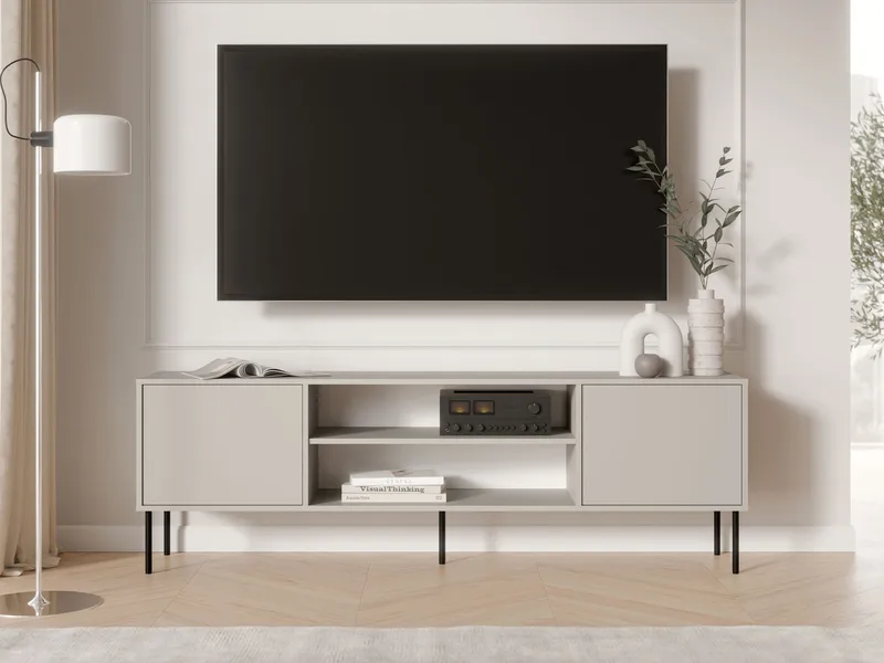 Claven Tv-bänk 183 cm - beige - Möbler - Vardagsrum - Tv-möbler & mediamöbler - Tv-bänkar