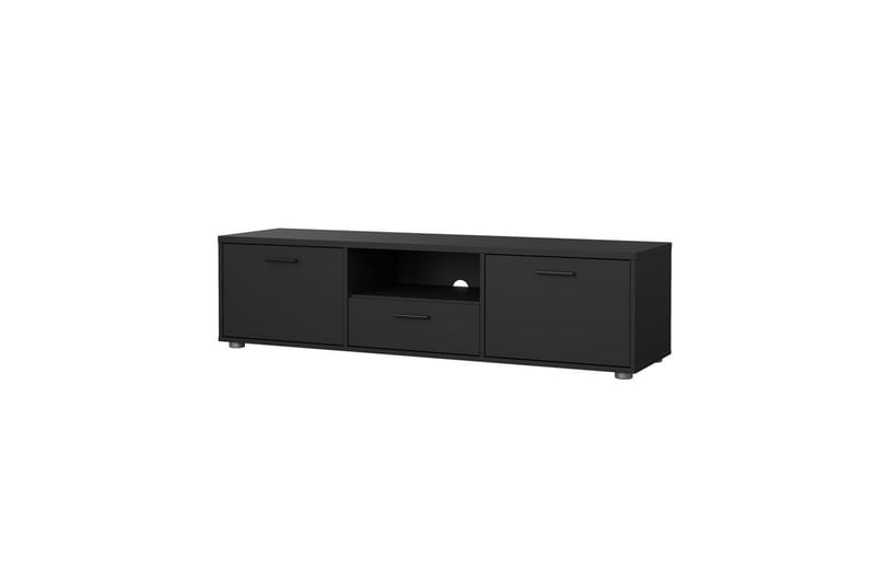 Cristian Tv-bänk 147 cm - Svart - Möbler - Vardagsrum - Tv-möbler & mediamöbler - Tv-bänkar