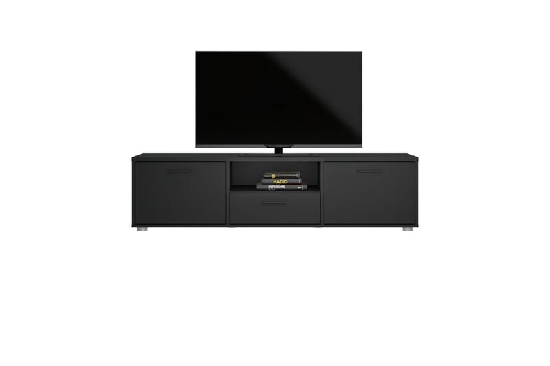 Cristian Tv-bänk 147 cm - Svart - Möbler - Vardagsrum - Tv-möbler & mediamöbler - Tv-bänkar