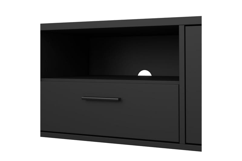 Cristian Tv-bänk 147 cm - Svart - Möbler - Vardagsrum - Tv-möbler & mediamöbler - Tv-bänkar