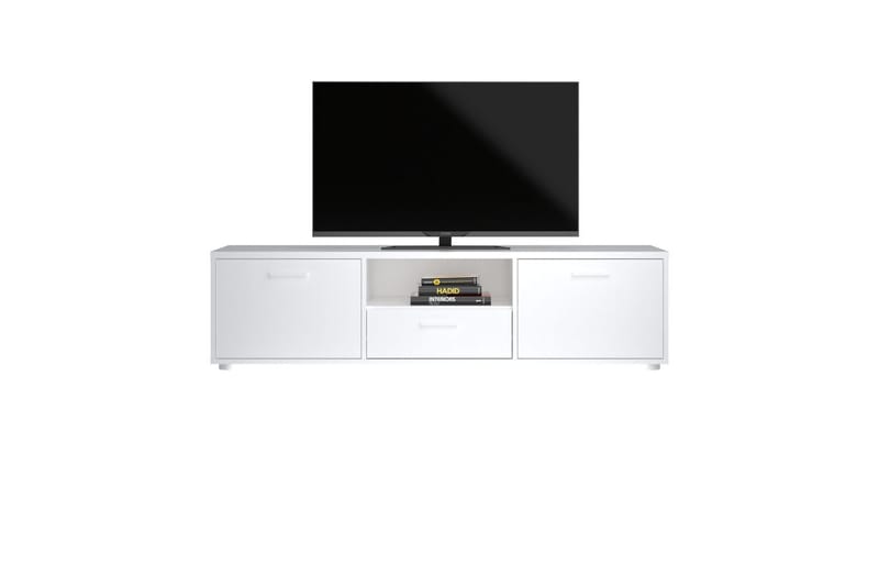 Cristian Tv-bänk 147 cm - Vit - Möbler - Vardagsrum - Tv-möbler & mediamöbler - Tv-bänkar