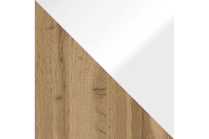 Cuguen TV-bänk 180 cm LED-belysning - Trä/Natur|Vit|Vit LED - Möbler - Vardagsrum - Tv-möbler & mediamöbler - Tv-bänkar
