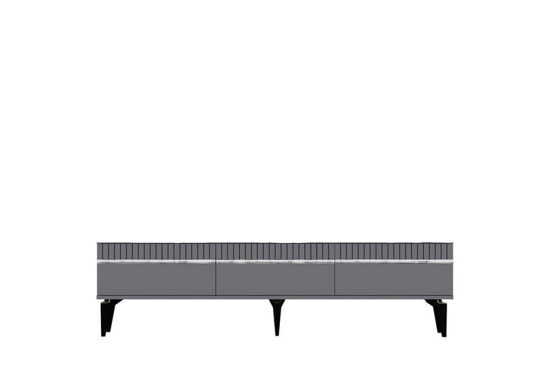 Defneia Tv-bänk 180 cm - Silver/Antracit - Möbler - Vardagsrum - Tv-möbler & mediamöbler - Tv-bänkar