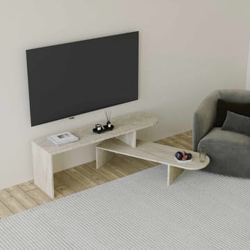 Deliones Tv-bänk 130 cm - Travertin - Möbler - Vardagsrum - Tv-möbler & mediamöbler - Tv-bänkar