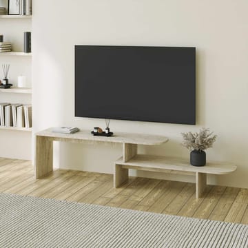 Deliones Tv-bänk 130 cm - Travertin - Möbler - Vardagsrum - Tv-möbler & mediamöbler - Tv-bänkar