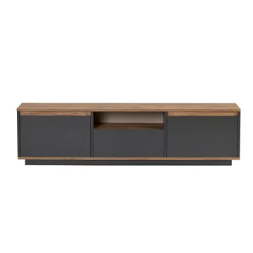 Domar Tv-bänk 160 cm - Antracit/Atlantic pine - Möbler - Vardagsrum - Tv-möbler & mediamöbler - Tv-bänkar