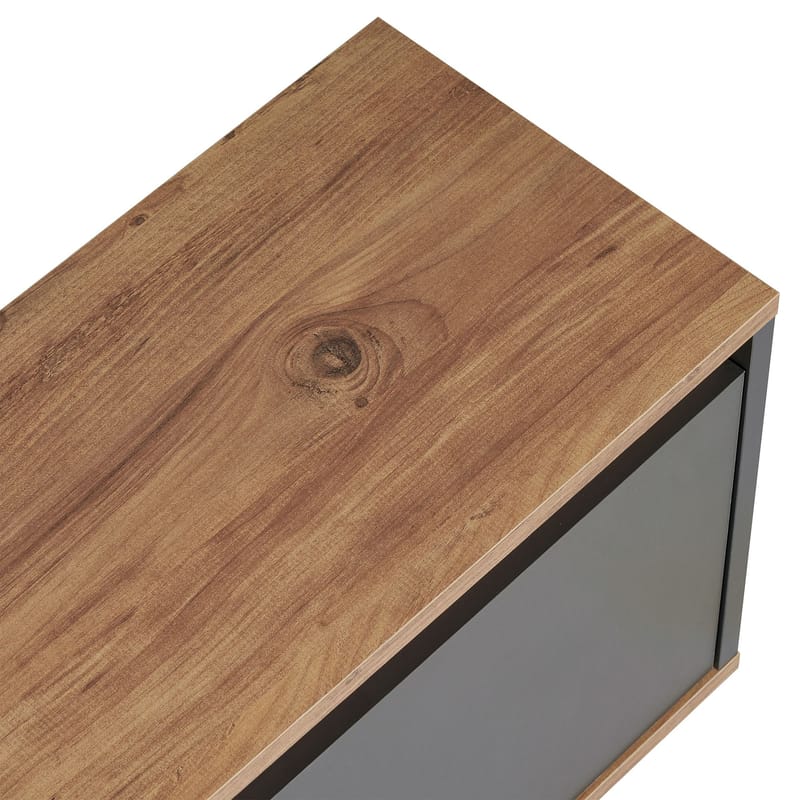 Domar Tv-bänk 160 cm - Antracit/Atlantic pine - Möbler - Vardagsrum - Tv-möbler & mediamöbler - Tv-bänkar