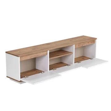 Domar Tv-bänk 160 cm - Atlantic pine, vit - Möbler - Vardagsrum - Tv-möbler & mediamöbler - Tv-bänkar