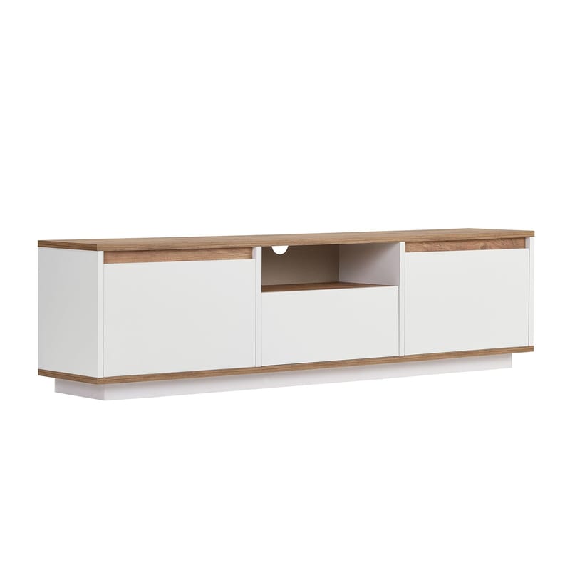 Domar Tv-bänk 160 cm - Atlantic pine, vit - Möbler - Vardagsrum - Tv-möbler & mediamöbler - Tv-bänkar