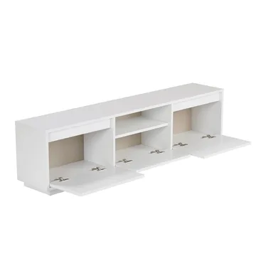 Domar Tv-bänk 160 cm - Naturligt vit - Möbler - Vardagsrum - Tv-möbler & mediamöbler - Tv-bänkar