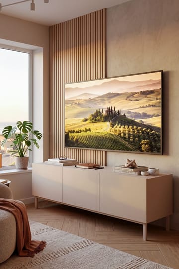 Dorel TV-bänk 150x47,3x36,8 cm - Sand - Möbler - Vardagsrum - Tv-möbler & mediamöbler - Tv-bänkar