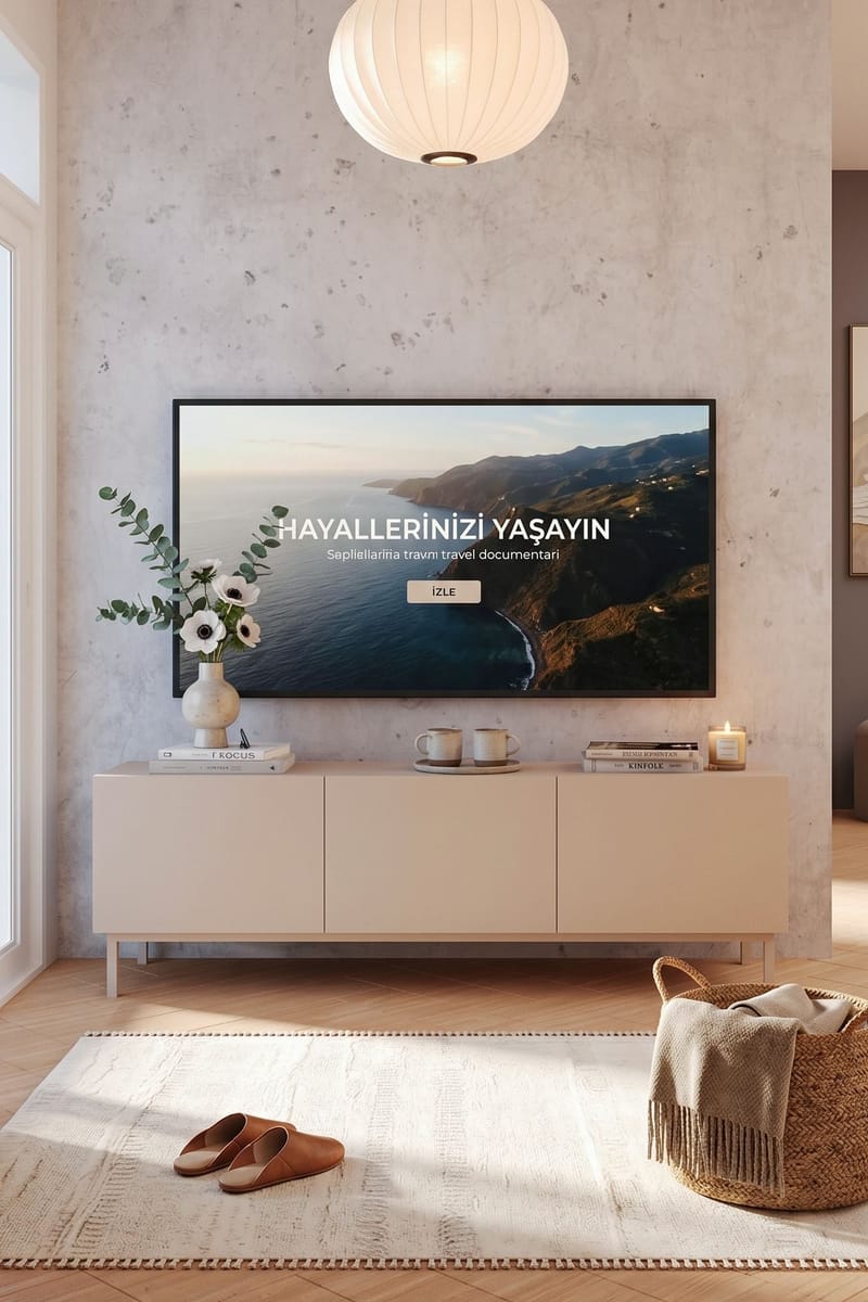 Dorel TV-bänk 150x47,3x36,8 cm - Sand - Möbler - Vardagsrum - Tv-möbler & mediamöbler - Tv-bänkar