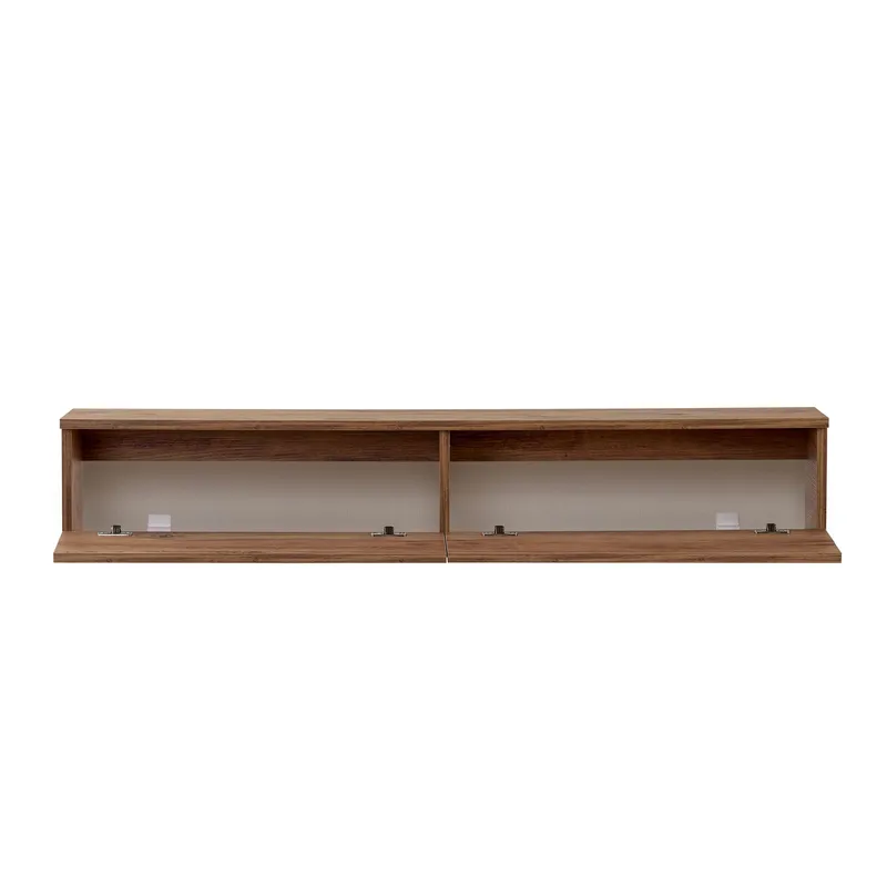 Dovren TV-bänk 140x25x25 cm, Atlantic Pine